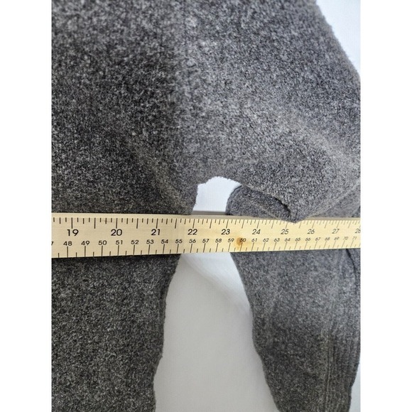 Alpine Design 1/4 Zip Long Sleeve MockNeck Pullover Sweater Gray Warm Men's XL - Picture 4 of 7